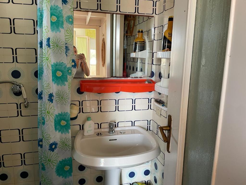 Casa sulla spiaggia Casal Velino Esterno foto